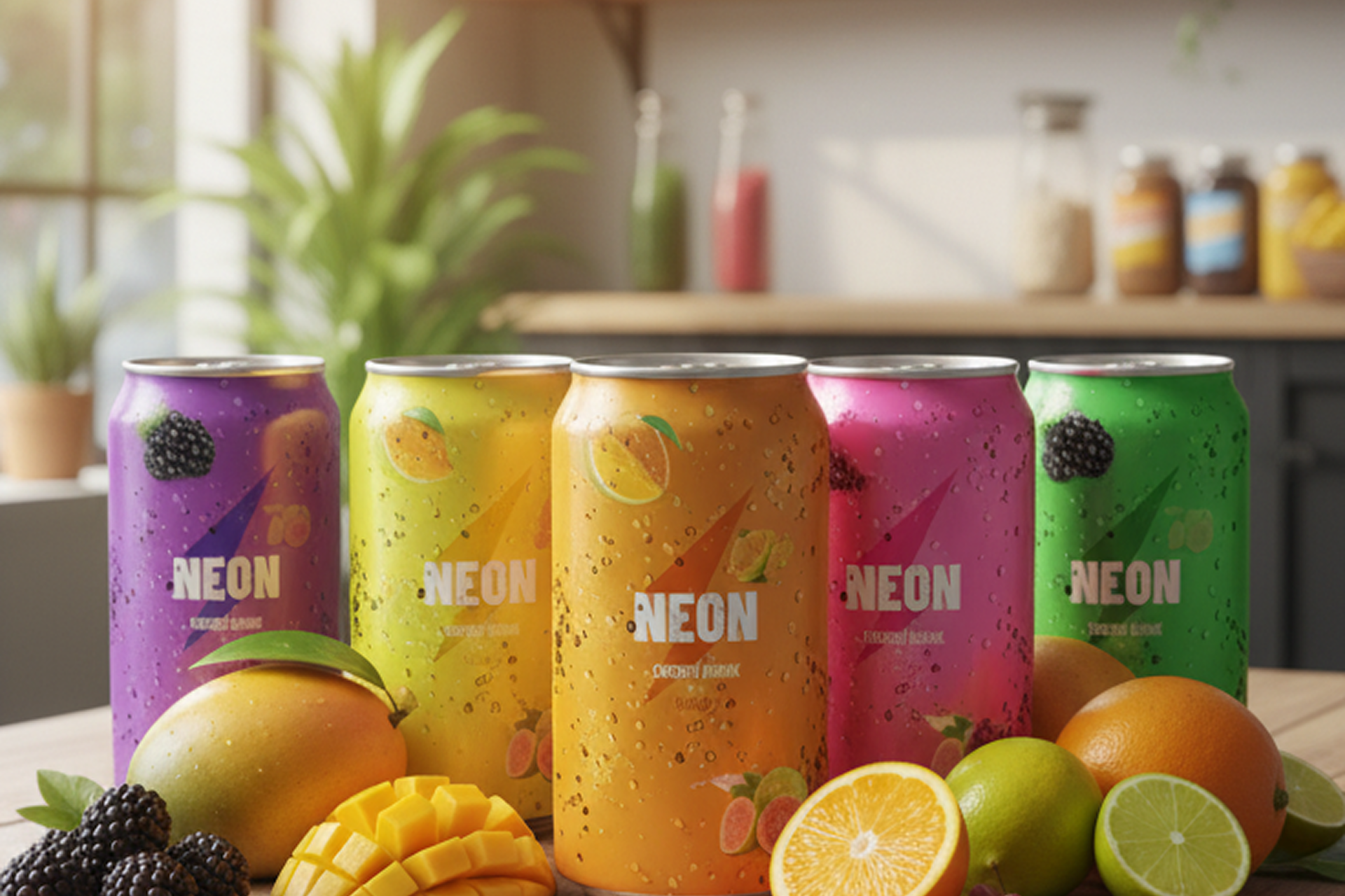 Real Fruit Flavors, Real Energy