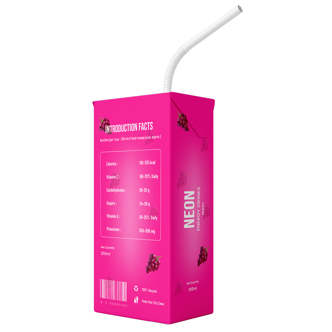 Neon Berry Drink