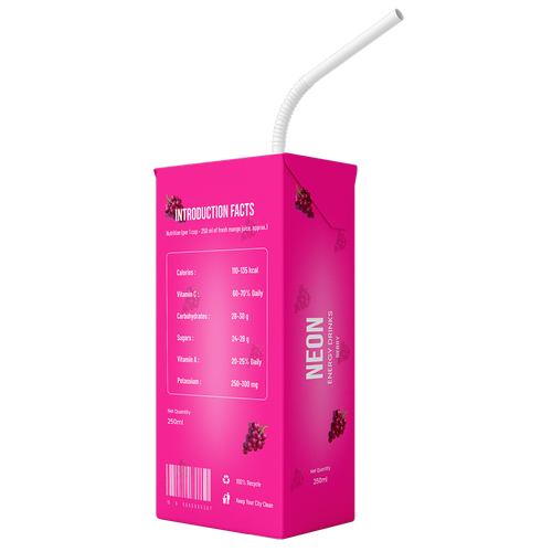 Neon Berry Drink