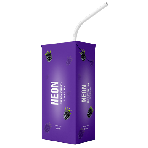 Neon Blackberry Drink