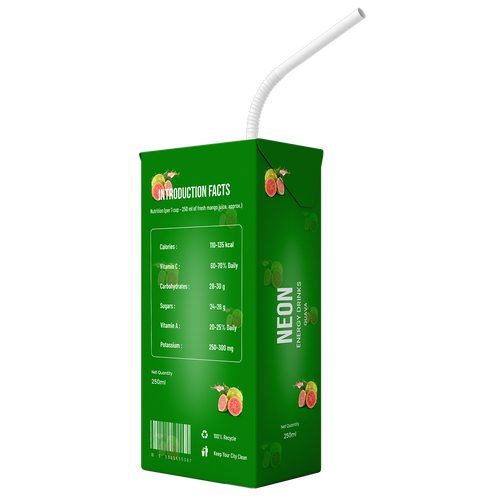 Neon Guava Drink
