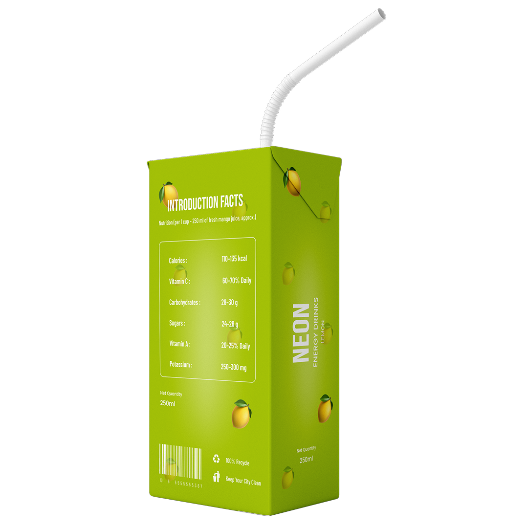 Neon Lemon Drink