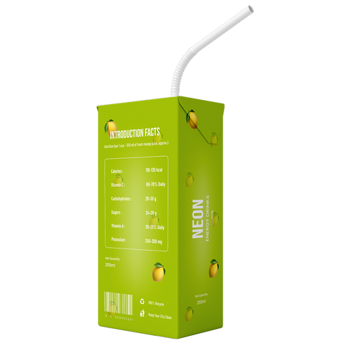 Neon Lemon Drink
