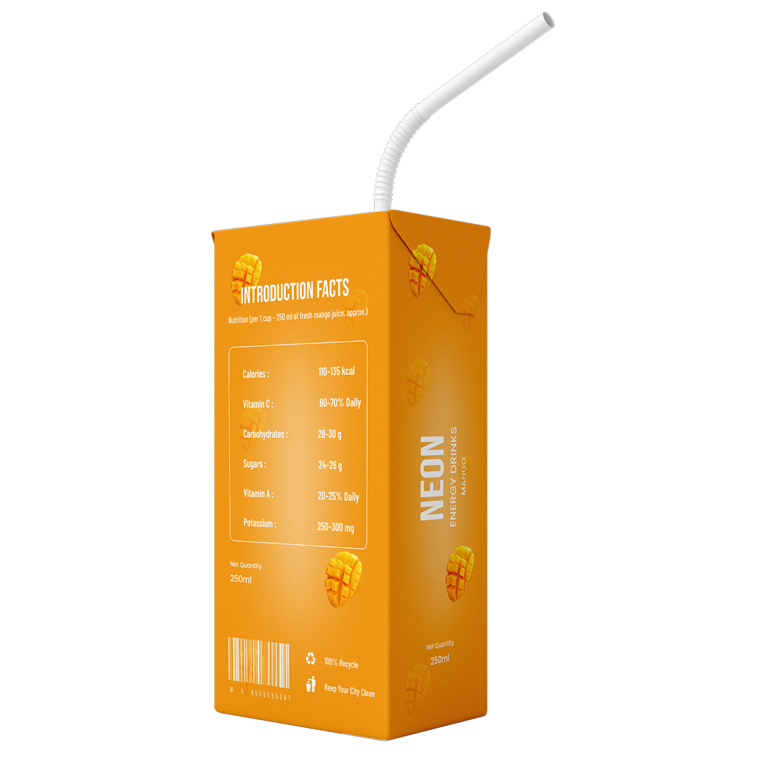 Neon Mango Drink