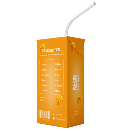 Neon Mango Drink