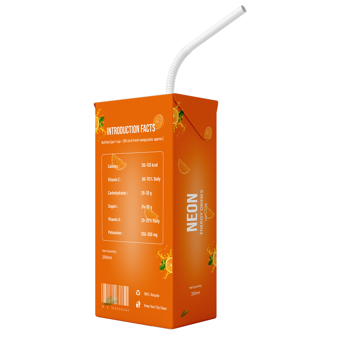 Neon Orange Drink